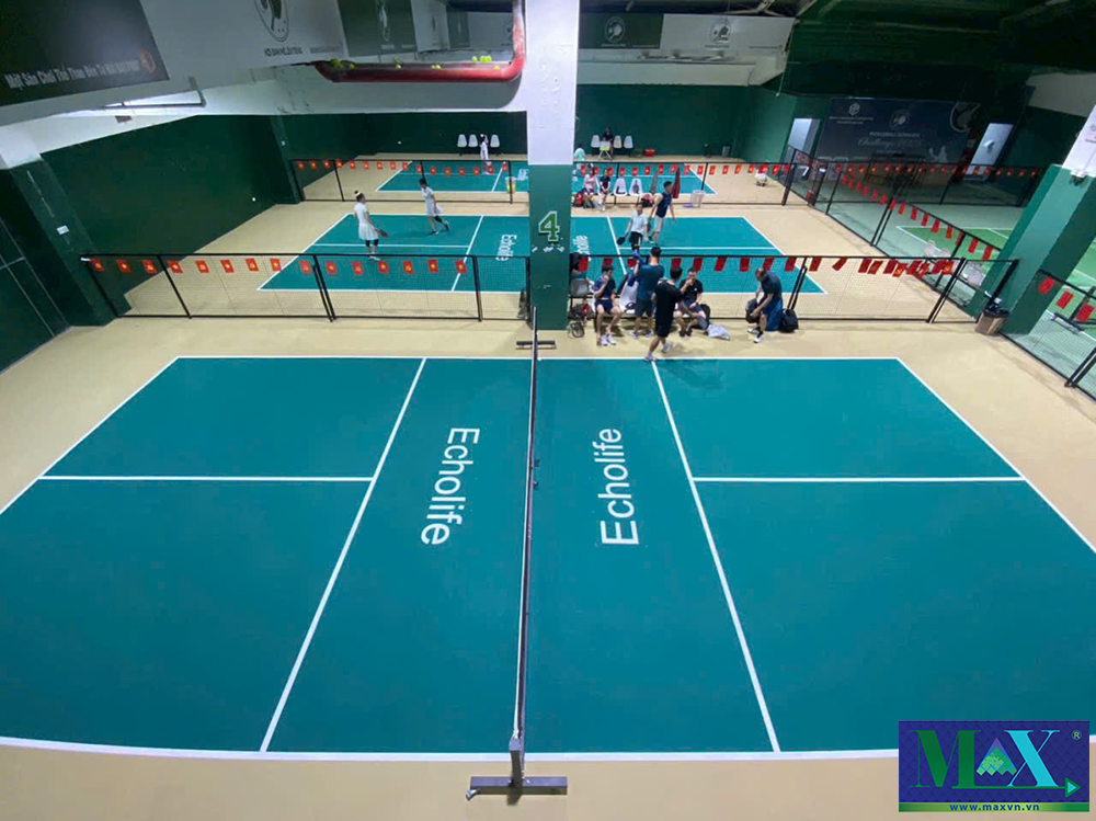 Cụm 5 sân Pickleball tại trung tâm thể thao Hà Đông