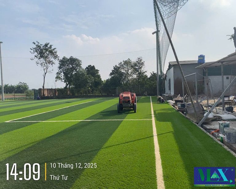 Cung cấp và thi công sân bóng tại Chương Mỹ, Hà Nội