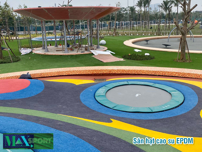 Sàn EPDM sân chơi trẻ em–Đàn hồi và chống trượt