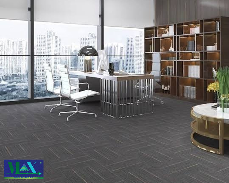 Thay thảm văn phòng cũ bằng thảm tấm 50x50