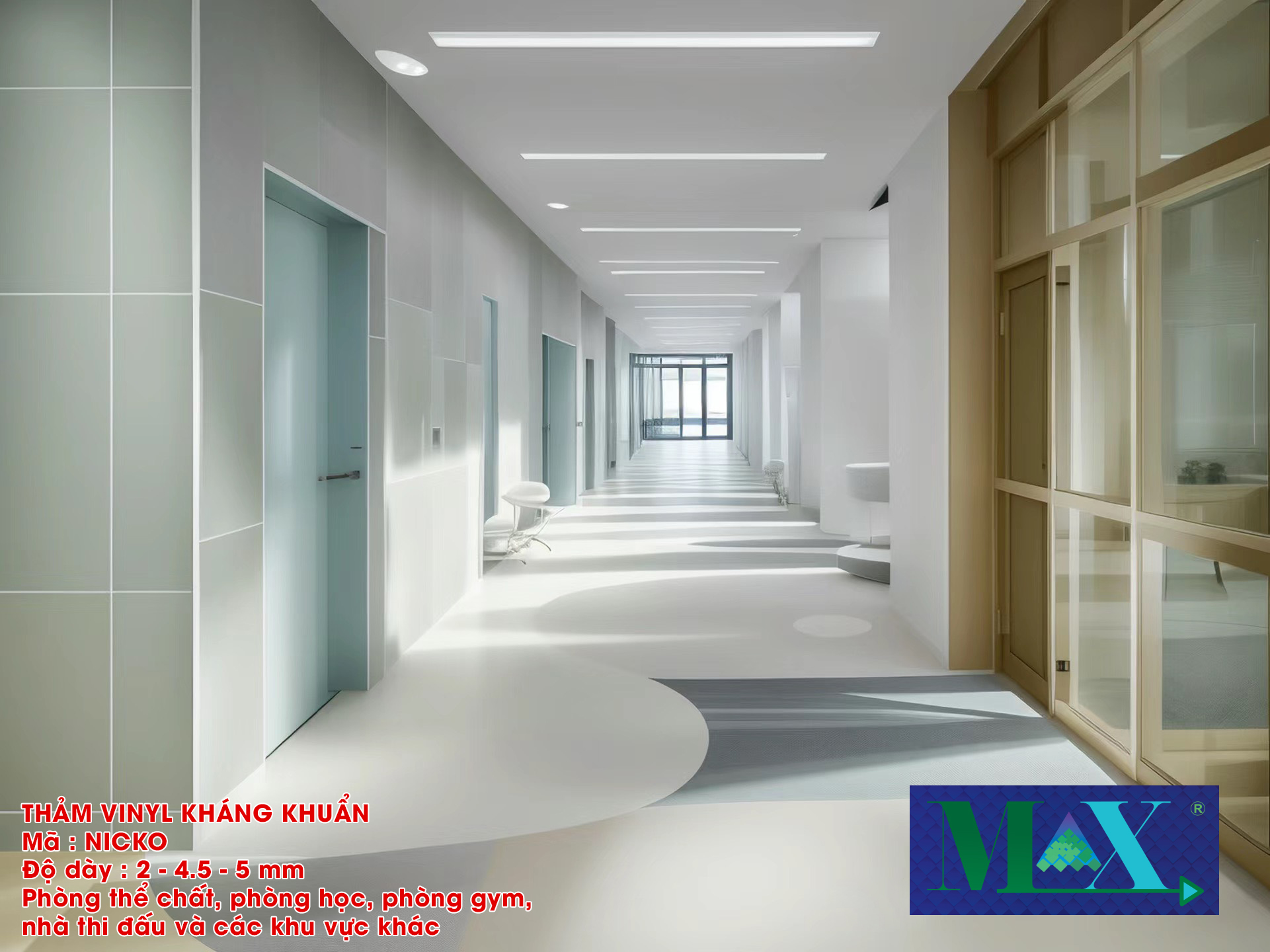 Sàn vinyl bệnh viện giá bao nhiêu?