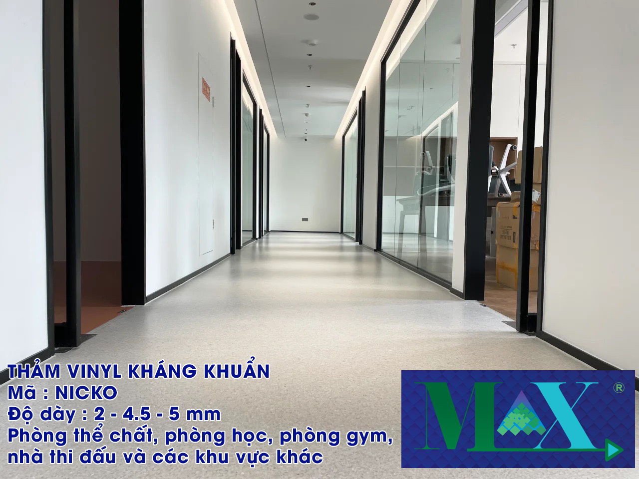 Sàn bệnh viện-Giải pháp Vinyl kháng khuẩn