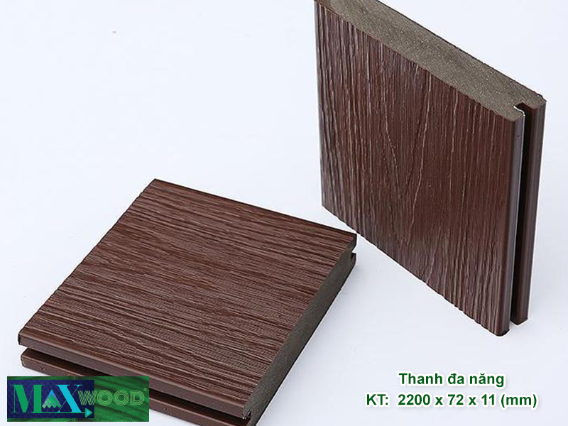 Thanh gỗ nhựa đa năng DN145 Maxwood174