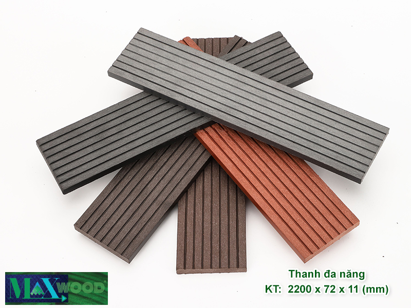 Thanh gỗ nhựa đa năng DN145 Maxwood