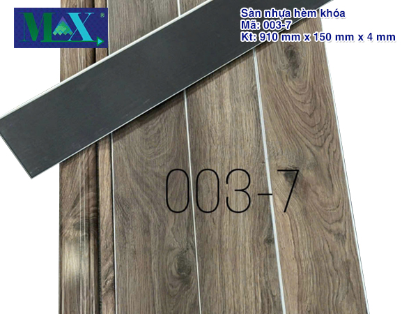 Sàn nhựa hèm khóa 003-7(4mm)