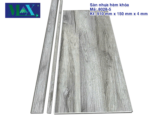 Sàn nhựa hèm khóa 8028-5 (4mm)