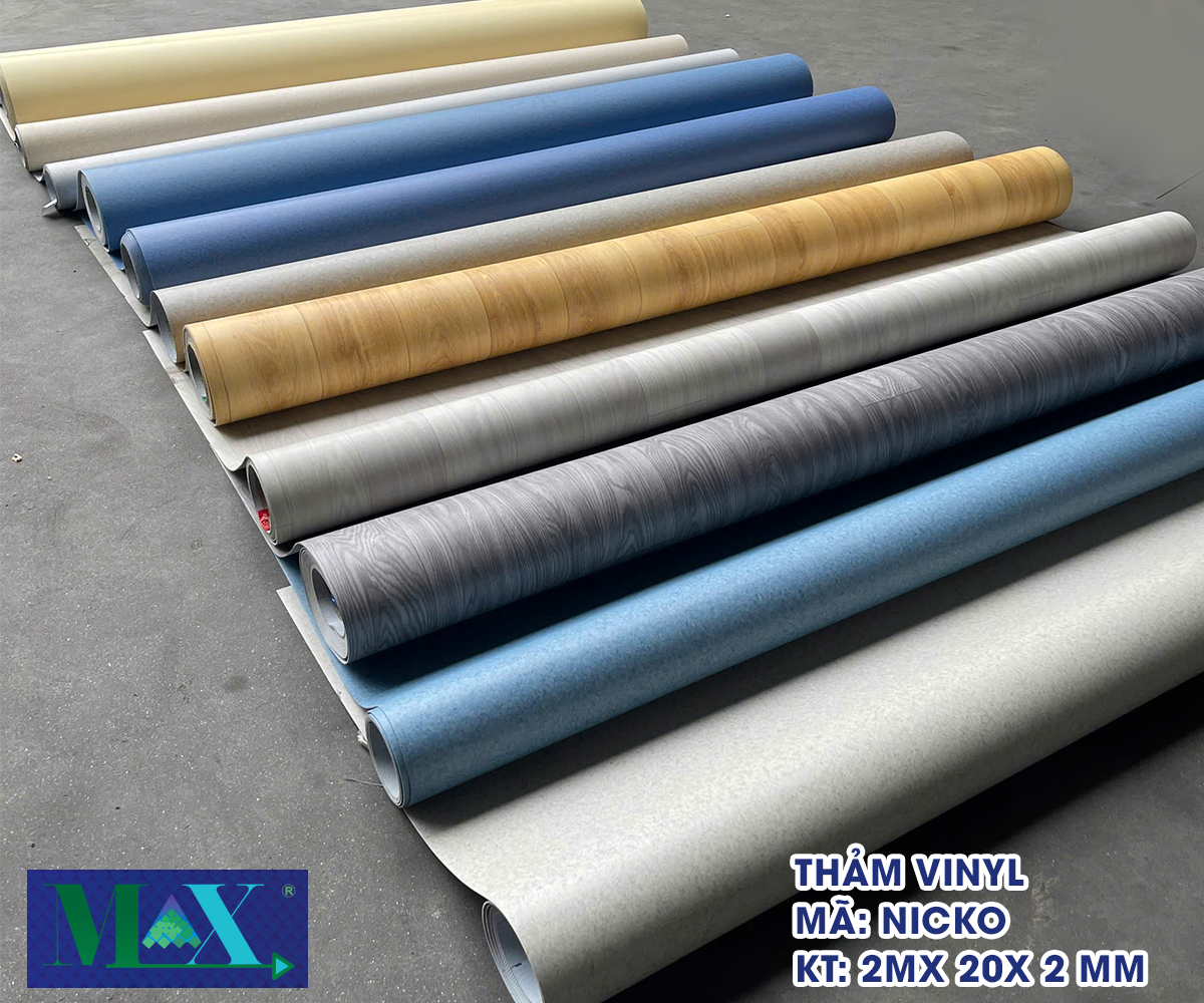 Thảm Vinyl kháng khuẩn Nicko368