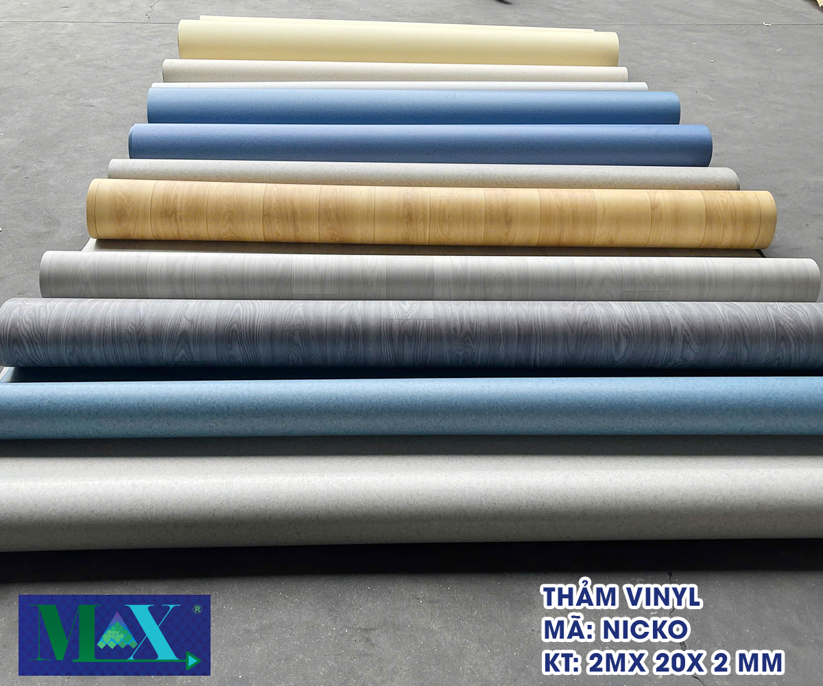 Thảm Vinyl kháng khuẩn Nicko
