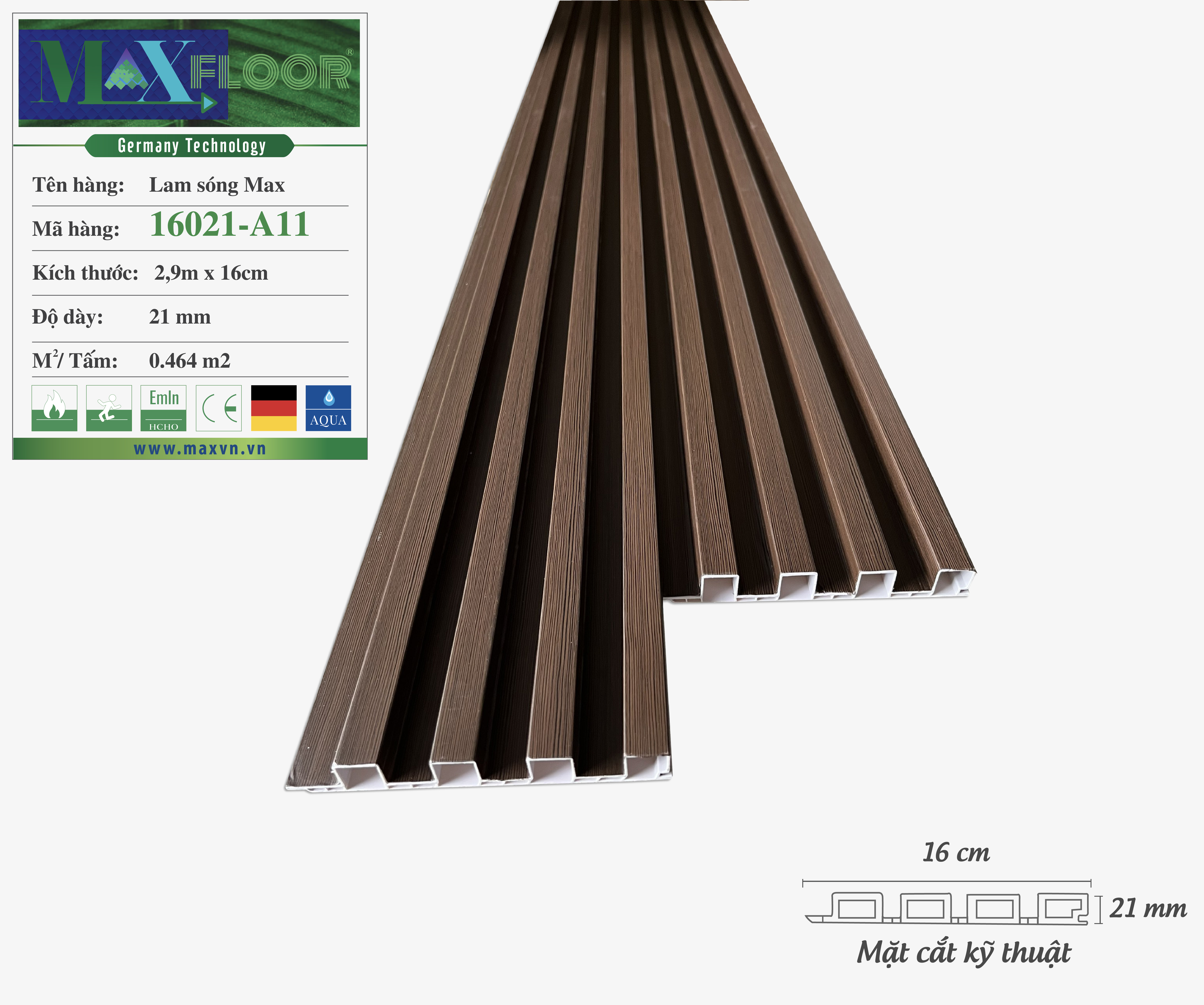 Lam sóng 4 sóng cao Maxwall386