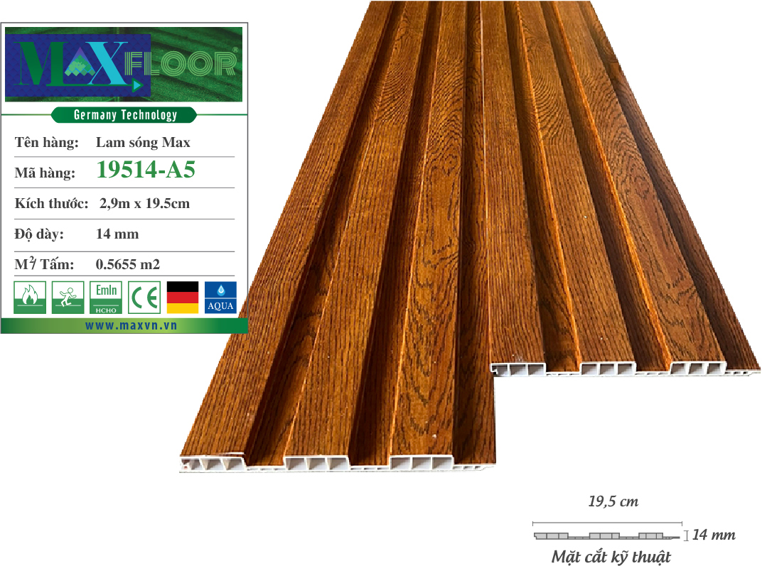 Lam sóng 3 sóng Maxwall429