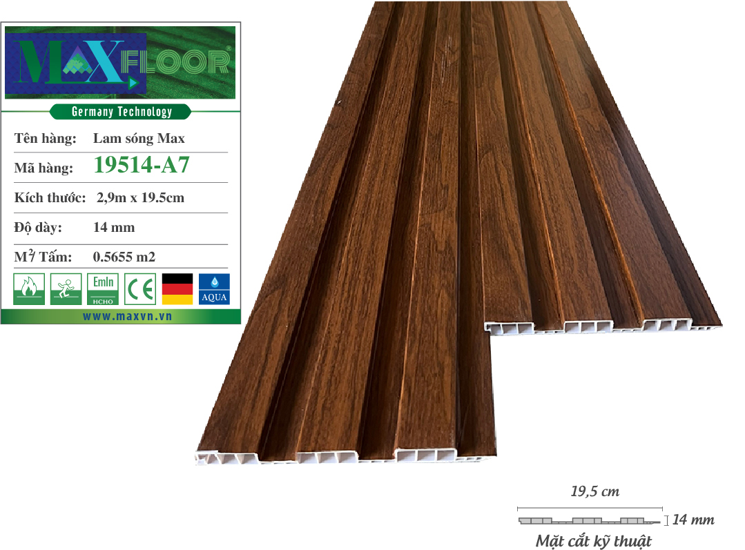 Lam sóng 3 sóng Maxwall430