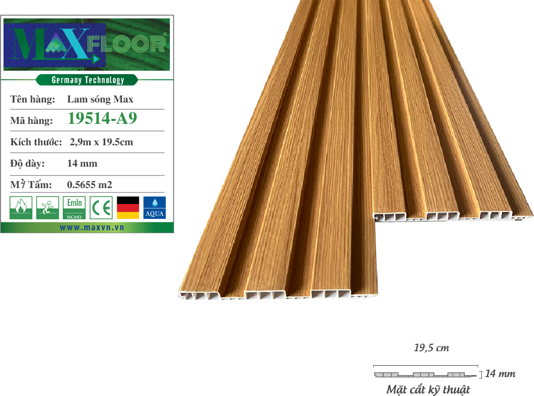Lam sóng 3 sóng Maxwall432