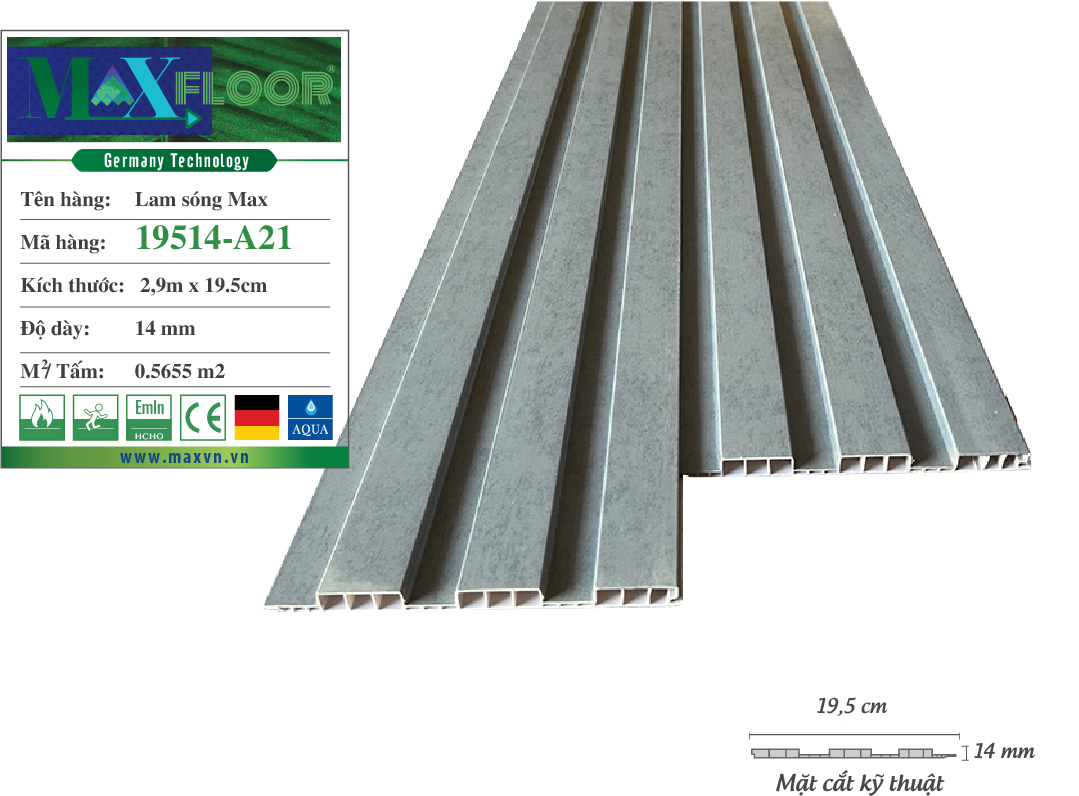 Lam sóng 3 sóng Maxwall434