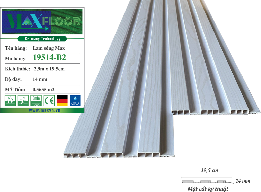 Lam sóng 3 sóng Maxwall436