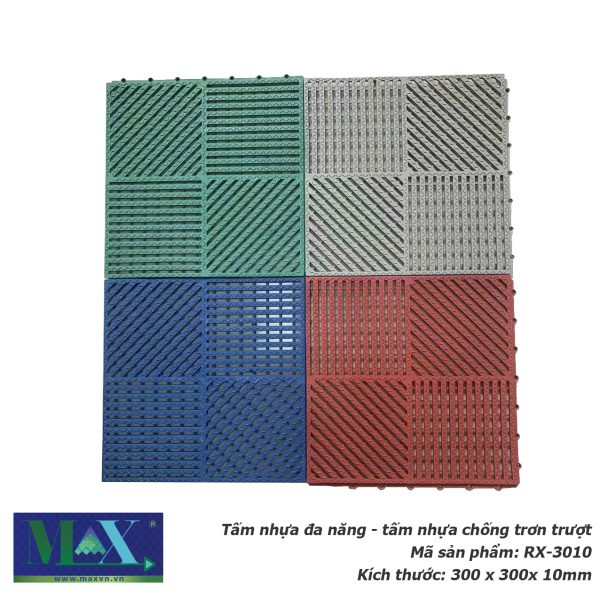Tấm nhựa đa năng- tấm nhựa chống trơn trượt 10mm495