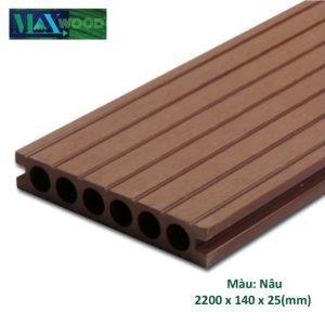 Sàn gỗ nhựa ngoài trời cao cấp MaxWood
