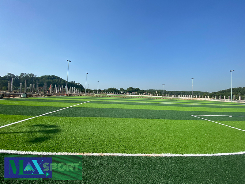 Thi công dự án sân vận động Hà Trung - Thanh Hóa